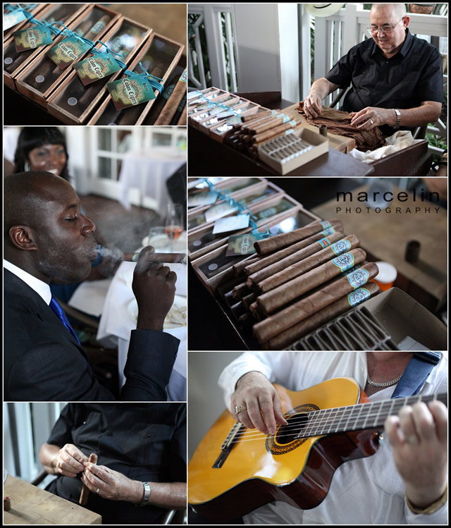 rolling cigars palms hotel miami beach wedding