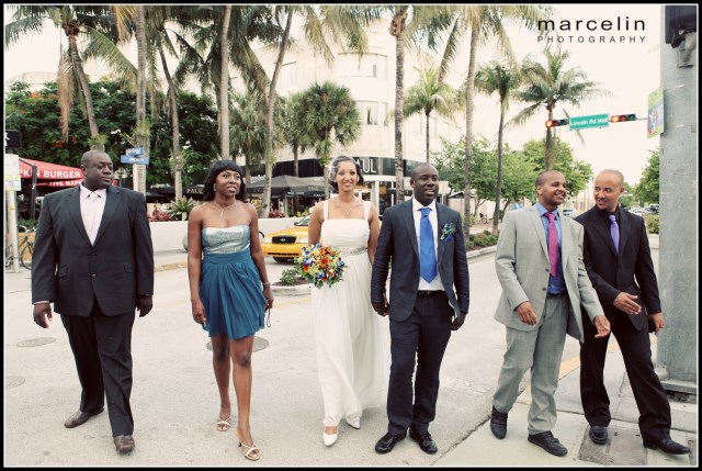 bride groom miami beach